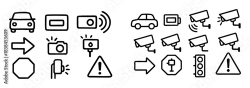 Traffic Camera Symbols