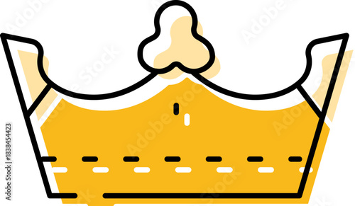 Crown icon representing royalty, power, and leadership