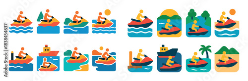 Jet Ski Icons
