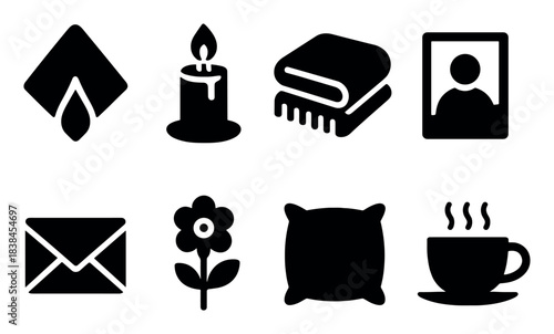 Comforting Icons Grid