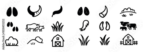 Hoofed Animal Symbols