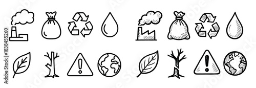 Environmental Impact Icons