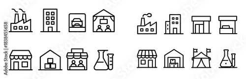 Industrial Icons Grid