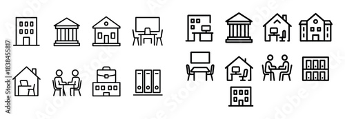 Minimalist Accounting Icons