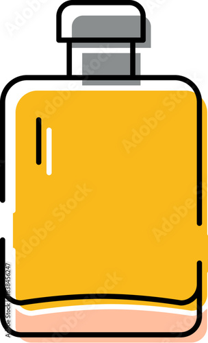 Perfume bottle icon representing fragrance and scent