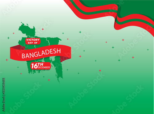 victory, bangladesh, flag, december, national, celebration, patriotic, independence, design, vector, holiday, country, freedom, culture, pride, symbol, day, green, red, banner, illustration, artwork, 