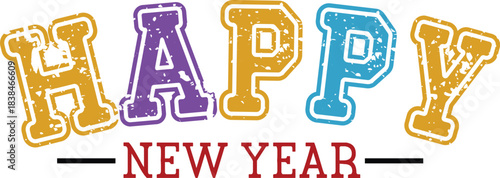 Happy New Year SVG, New Year 2026