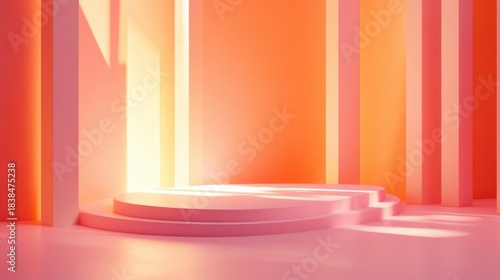 abstract background with columns