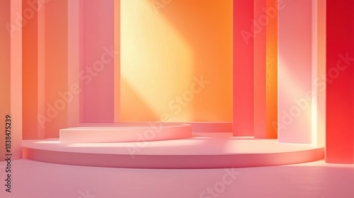 abstract background with columns