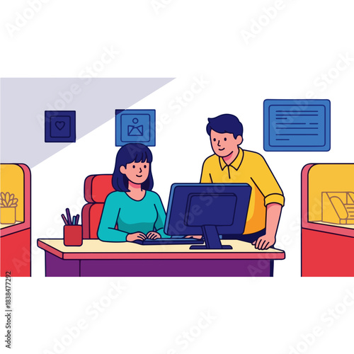 business man working on laptop