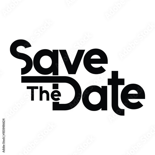 Save the date banner. Can be used for business, marketing and advertising. logo graphic design of event summit made for Technology and upcoming events.