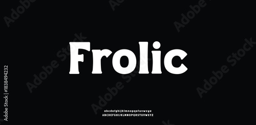 Frolic signature Font Calligraphy Logotype Script Brush Font Type Font lettering handwritten