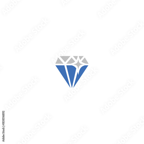 Luxury Precious Crystal Cut Diamond Icon
