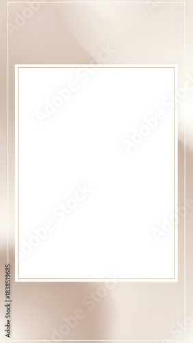 Minimal Beige Instagram Story Background - Aesthetic Vertical Template for Fashion & Lifestyle