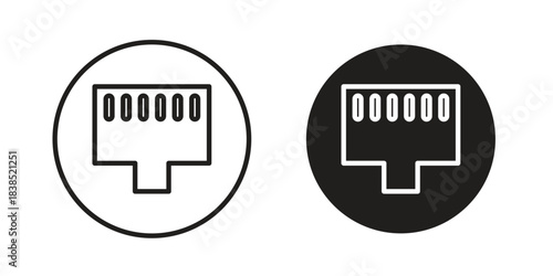 TCP icon line illustration background. icon concept vector