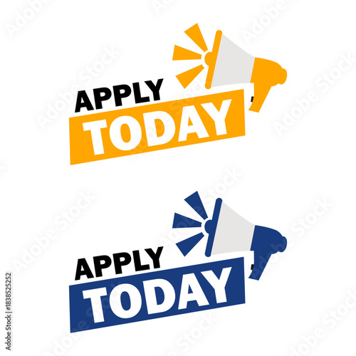 Apply Today Stock Illustrations