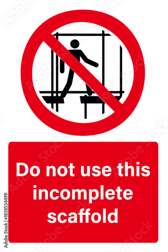 Do not us this incomplete scaffold