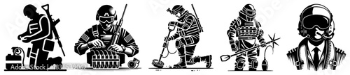 Special Forces Operators Silhouette Pack