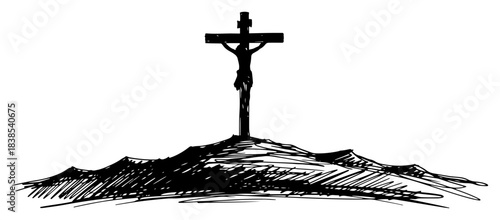 Jesus on the Cross at Calvary