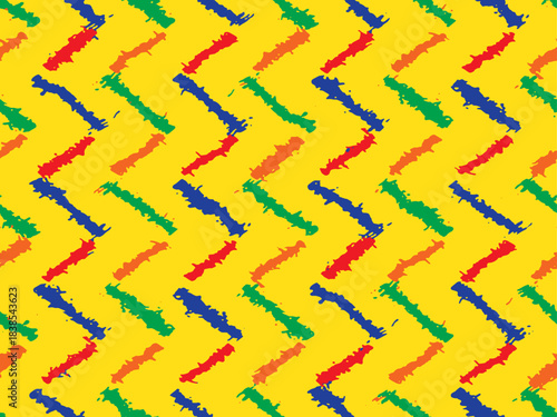 Full Seamless Doodle Hand Drawn Linen Style Pattern Vector. Organic Natural Color Design for Pillow, Soft Linens. Modern Home Decor Fabric Print. Repeat illustration Background