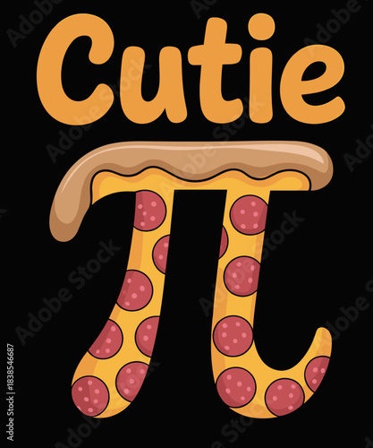 Cutie Pizza  Funny Math Geek Pi Day Teacher