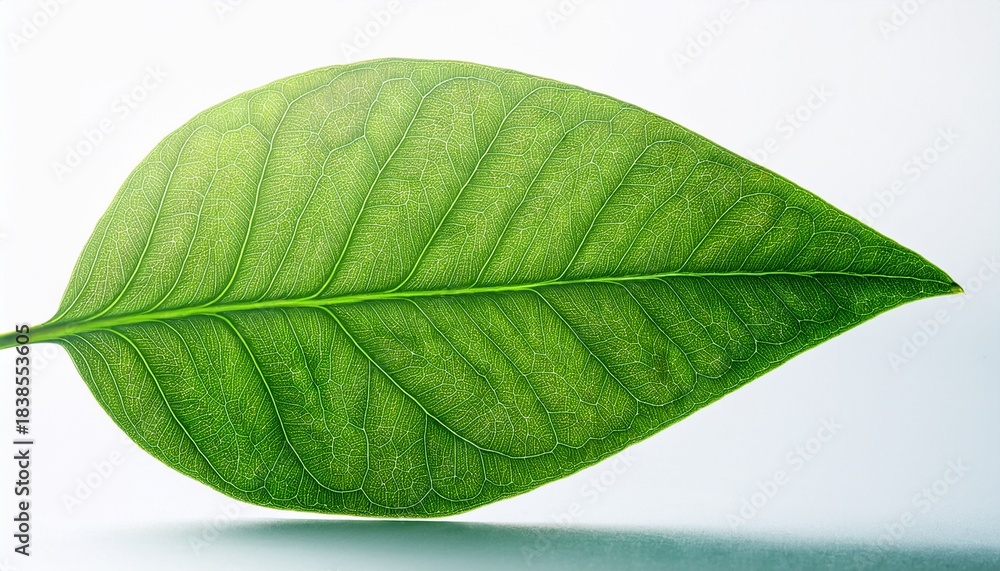 Obraz premium Green Eco Footprint Leaf Design