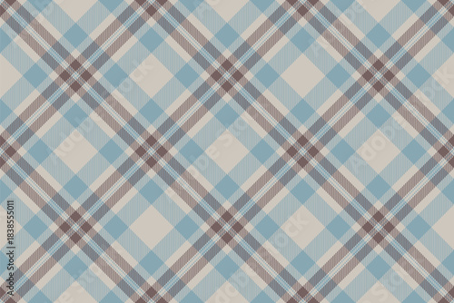 Wallpaper Mural Classic tartan pattern in soft blues and browns. Perfect for textile design, backgrounds, or adding a touch of traditional elegance to your creative projects. Torontodigital.ca