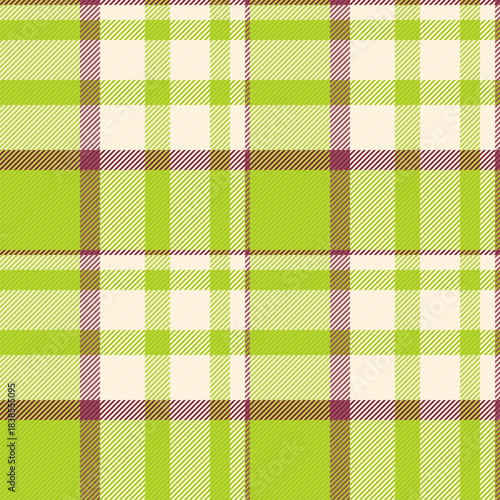 Scotland fabric background vector, mature pattern tartan plaid. Inspiration texture seamless textile check in lime and light colors.