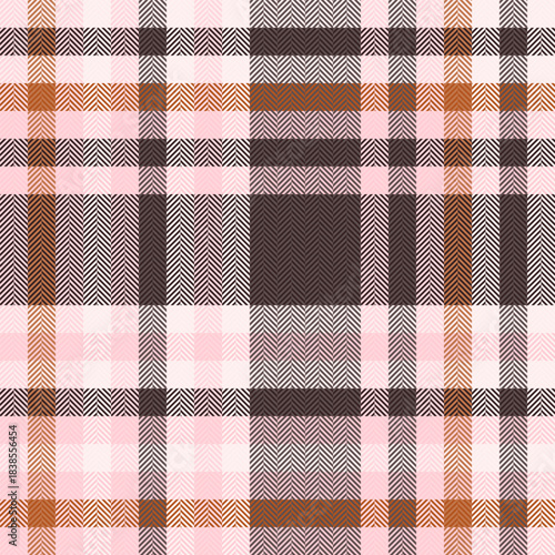 Rural tartan check fabric, kind vector seamless plaid. Sofa background pattern textile texture in light and dark colors.
