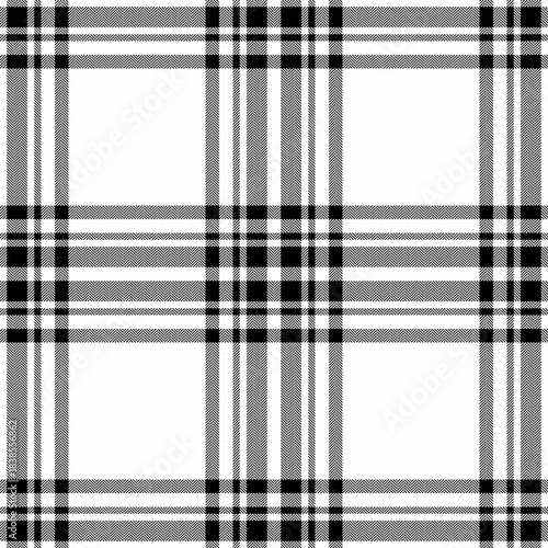 Baby vector background check, vintage fabric textile pattern. Hanukkah texture tartan seamless plaid in white and black colors.