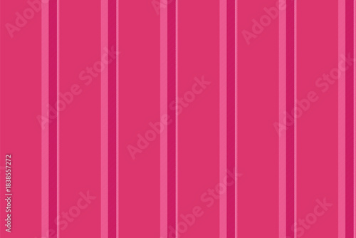 Feriodic background stripe vertical, rustic lines pattern fabric. Leminine texture textile seamless vector in pink and naughty pink colors.
