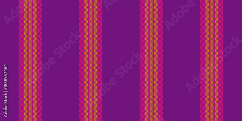 Vibrant vertical striped texture in hues of purple, pink and gold. Modern design, ideal for backgrounds, textiles, and graphic projects requiring a bold color scheme.