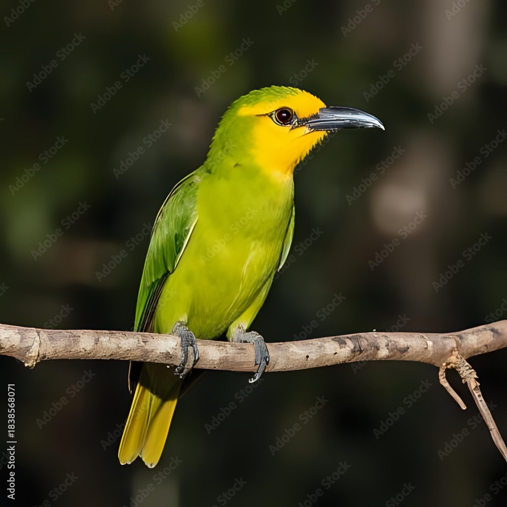 Fototapeta premium yellow billed toucan