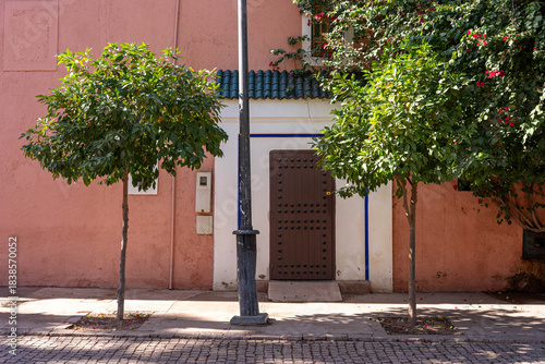 Porte et couleurs du Maroc a Marrakech 