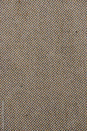 Wallpaper Mural Macro of CMYK Halftone Dot Pattern on White Paper Torontodigital.ca
