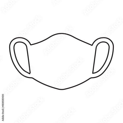 Face Mask Outline
