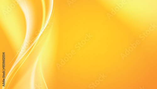 Yellow gradient mesh texture. Colorful bright orange background