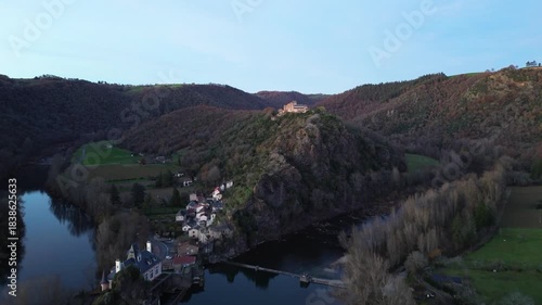 city of ambialet in France