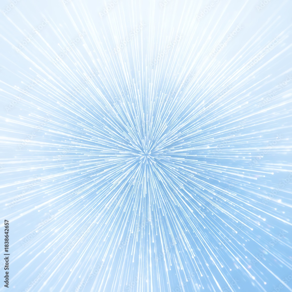 Obraz premium Glowing Blue Micro-Particle Network Background