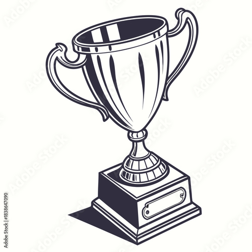 gold trophy cup