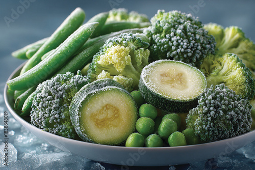 Frozen Green Vegetables – Fresh Healthy Food Frozen for Storage