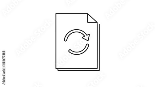 File Refresh Icon