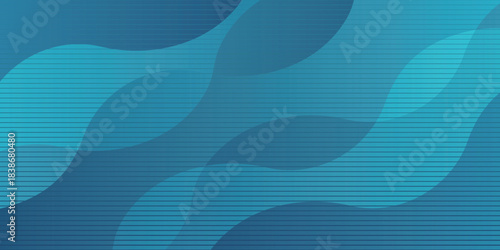 和柄　青　模様　背景