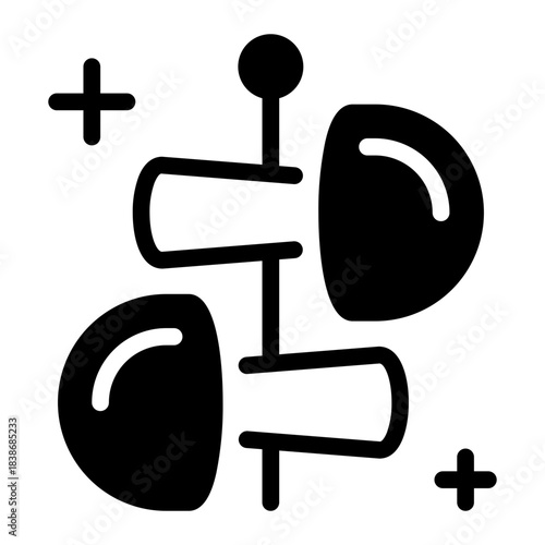 This Mushroom icon is suitable for barbecue party.