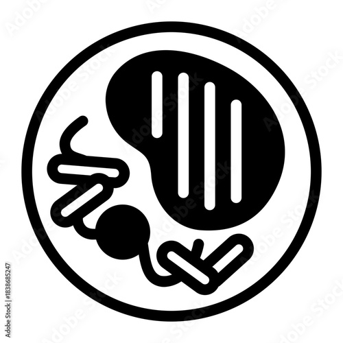 This Steak icon is suitable for barbecue party.