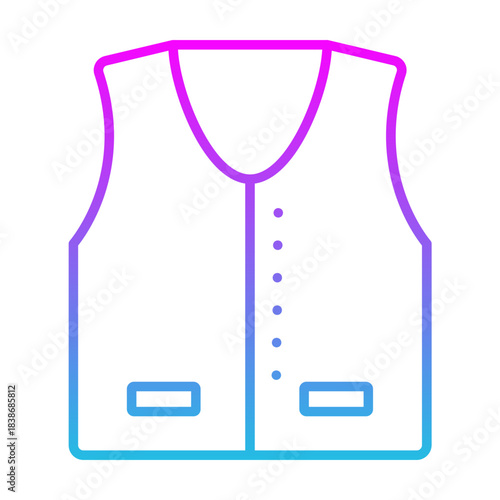 Waistcoat Icon