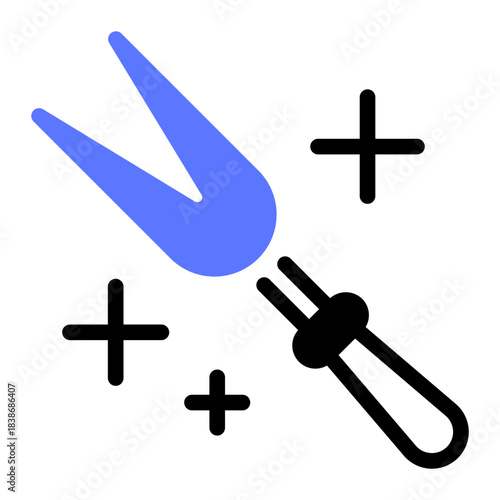 This BBQ Fork icon is suitable for barbecue party.