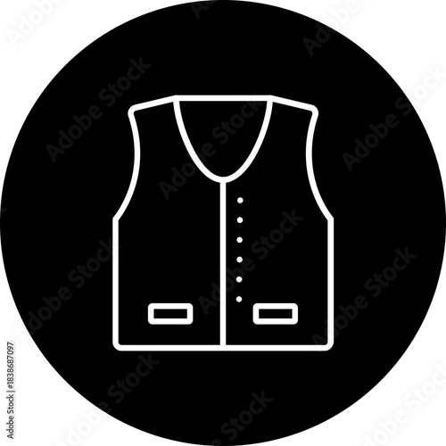 Waistcoat Icon