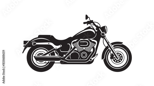 motorcycle vector illustration