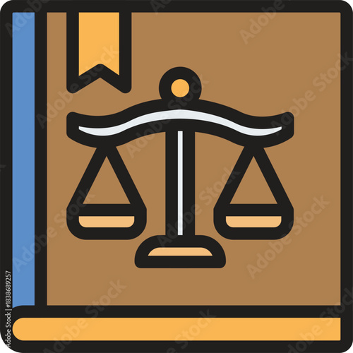 An Illustrated Representation of Legal Authority and Judicial Fairness, Symbolizing the Foundation of Justice and Governmental Systems